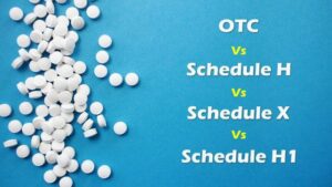 OTC और Schedule H, X व H1 दवा क्या है? इनमें अंतर