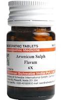 Arsenicum Sulph Flavum Trituration 6X