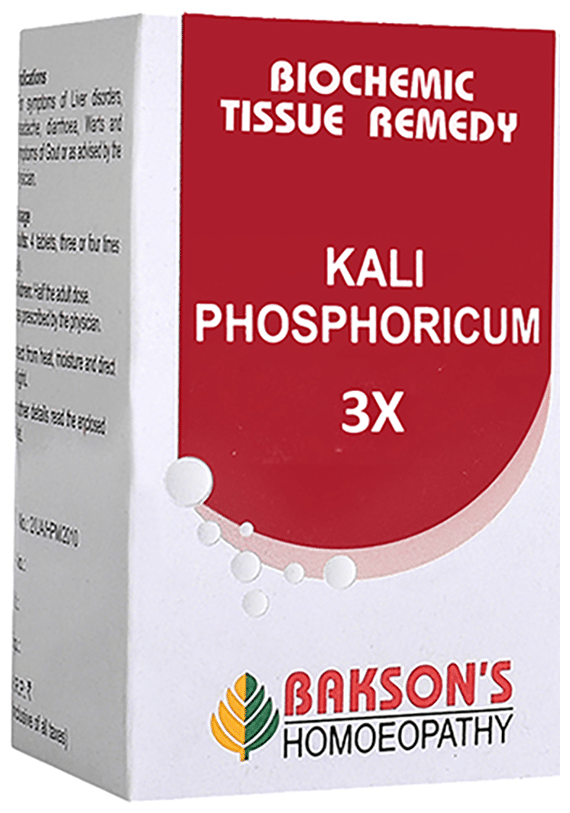 Kali Phosphoricum Biochemic Tablet 3X