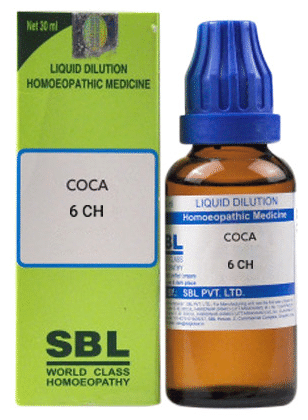 Coca Homeopathic Medicine 6 CH